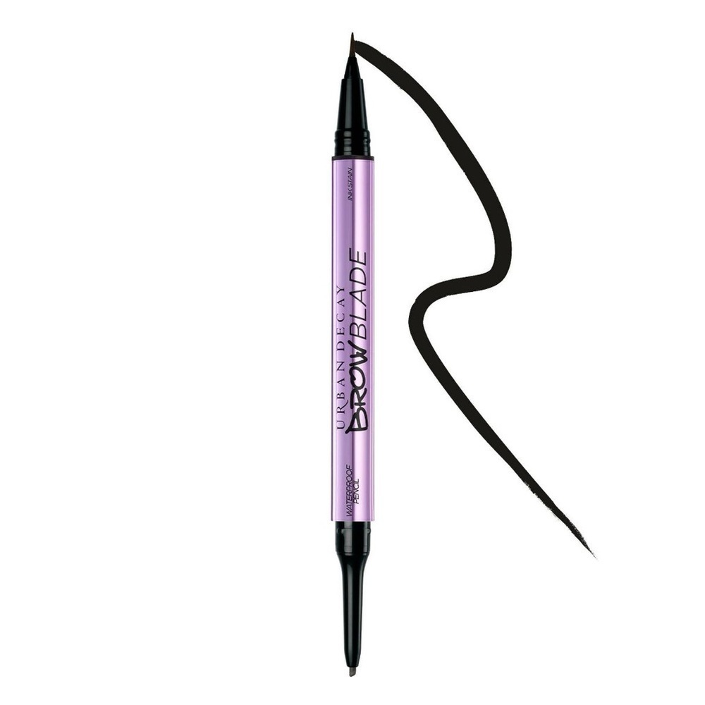 🆕 URBAN DECAY Brow Blade Ink Stain + Waterproof Pencil “blackout” NIB